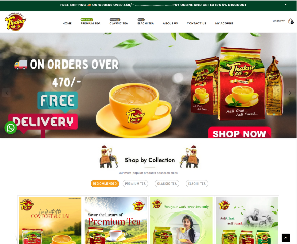 Web Development Result